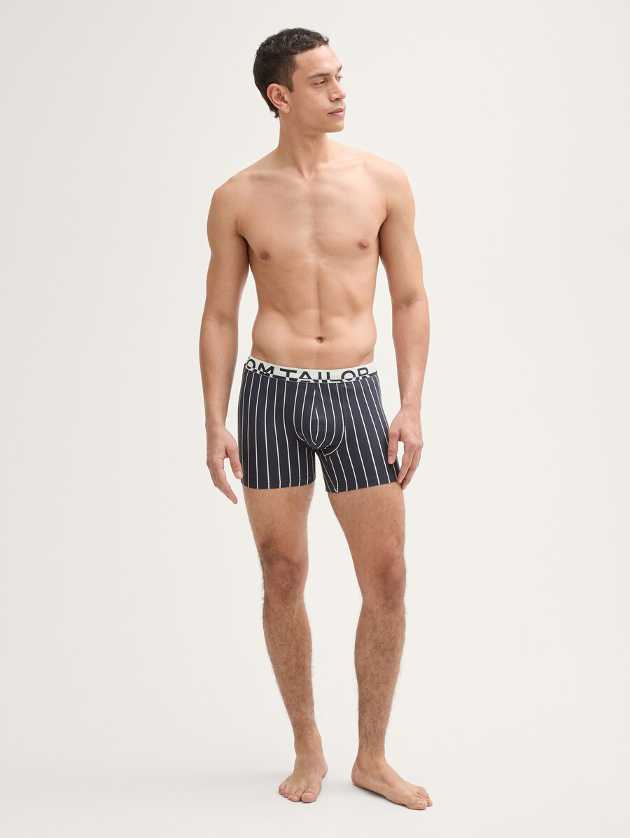 mittellange boxershorts im 4er-pack