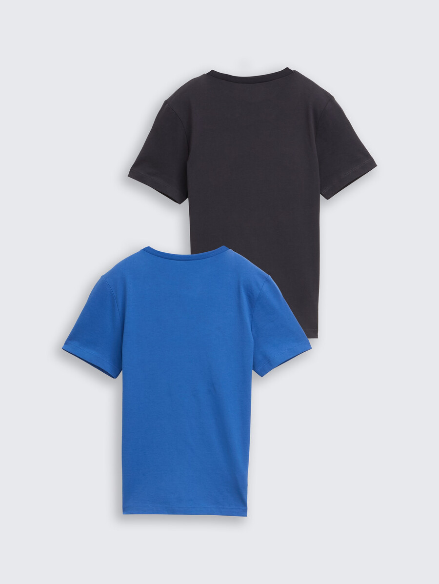 schmal geschnittenes t-shirt im 2er-pack