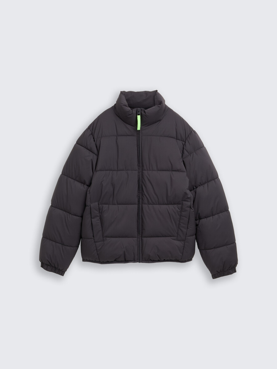 steppjacke mit stehkragen