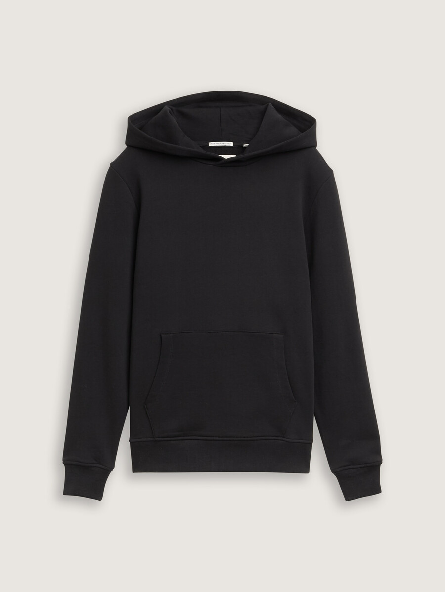 kapuzenpullover mit rückendruck