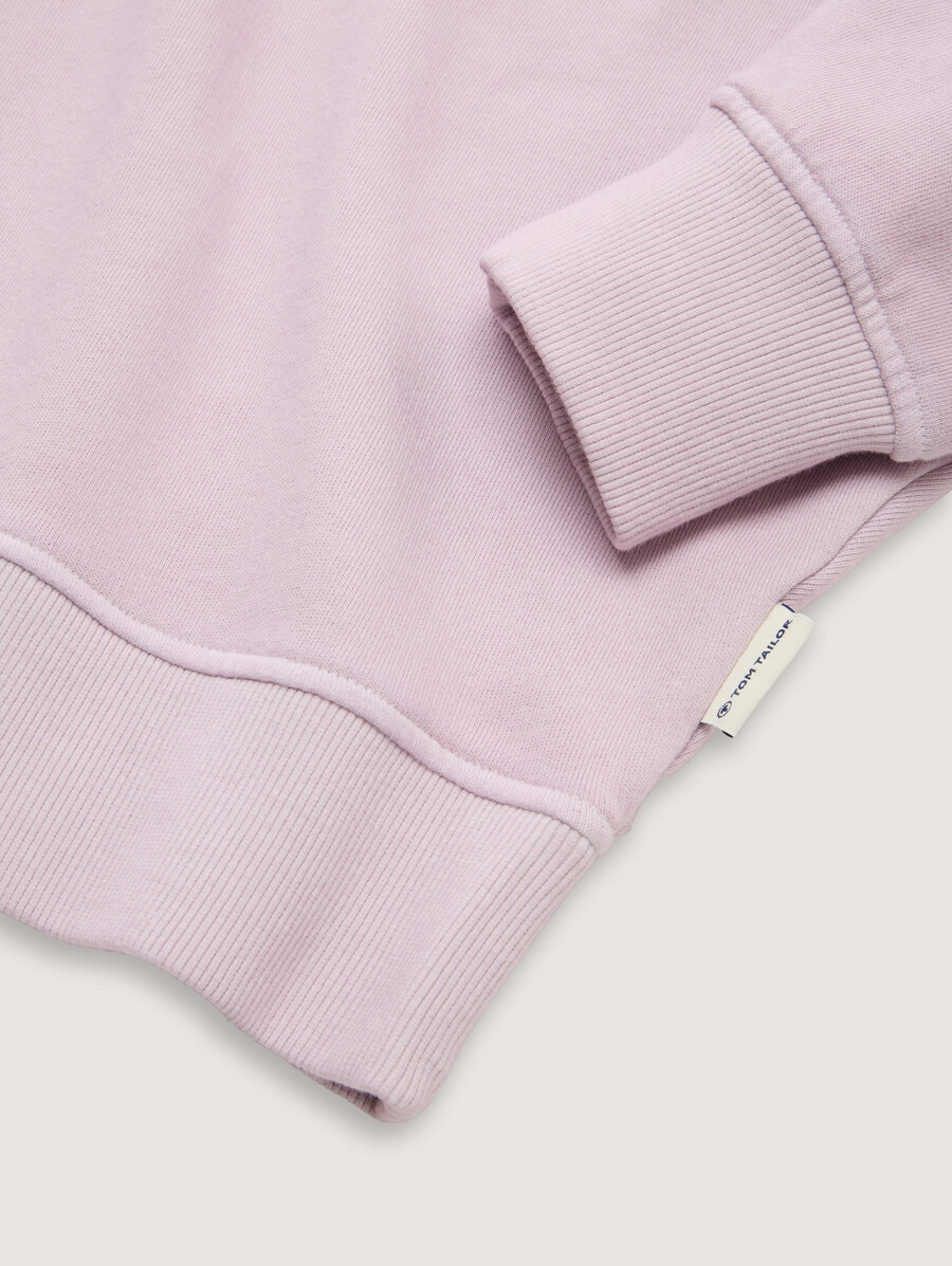 oversize-sweatshirt mit brusttasche