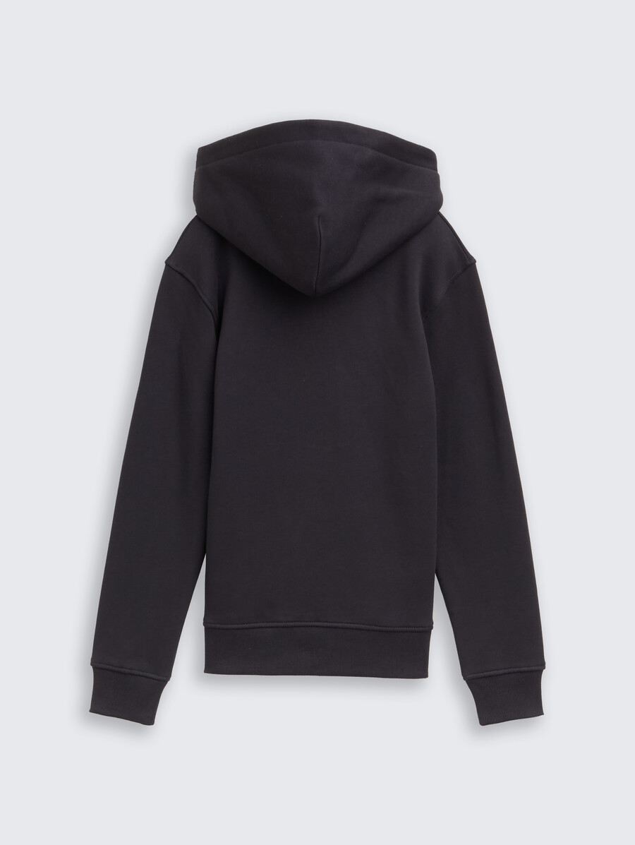 kapuzenpullover mit logodruck