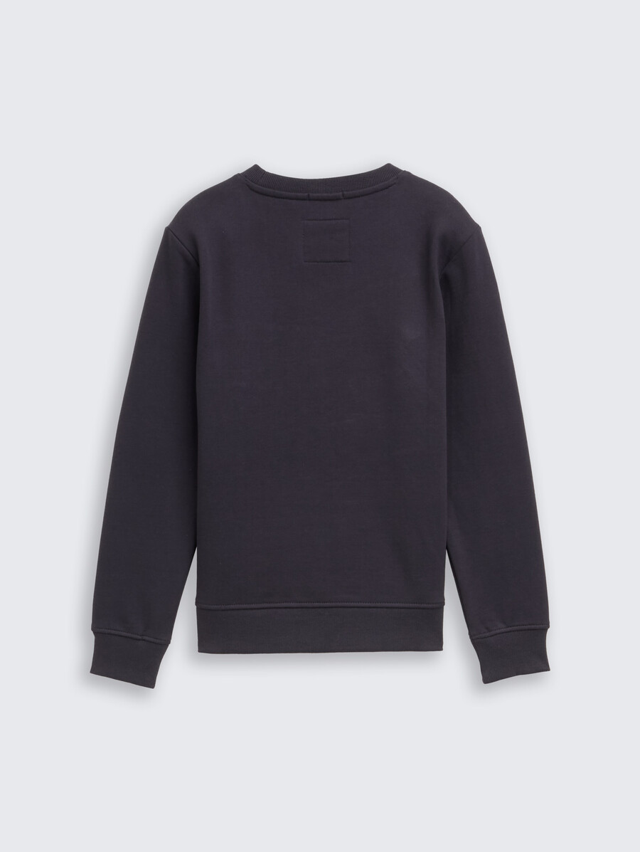 sweatshirt mit motivdruck
