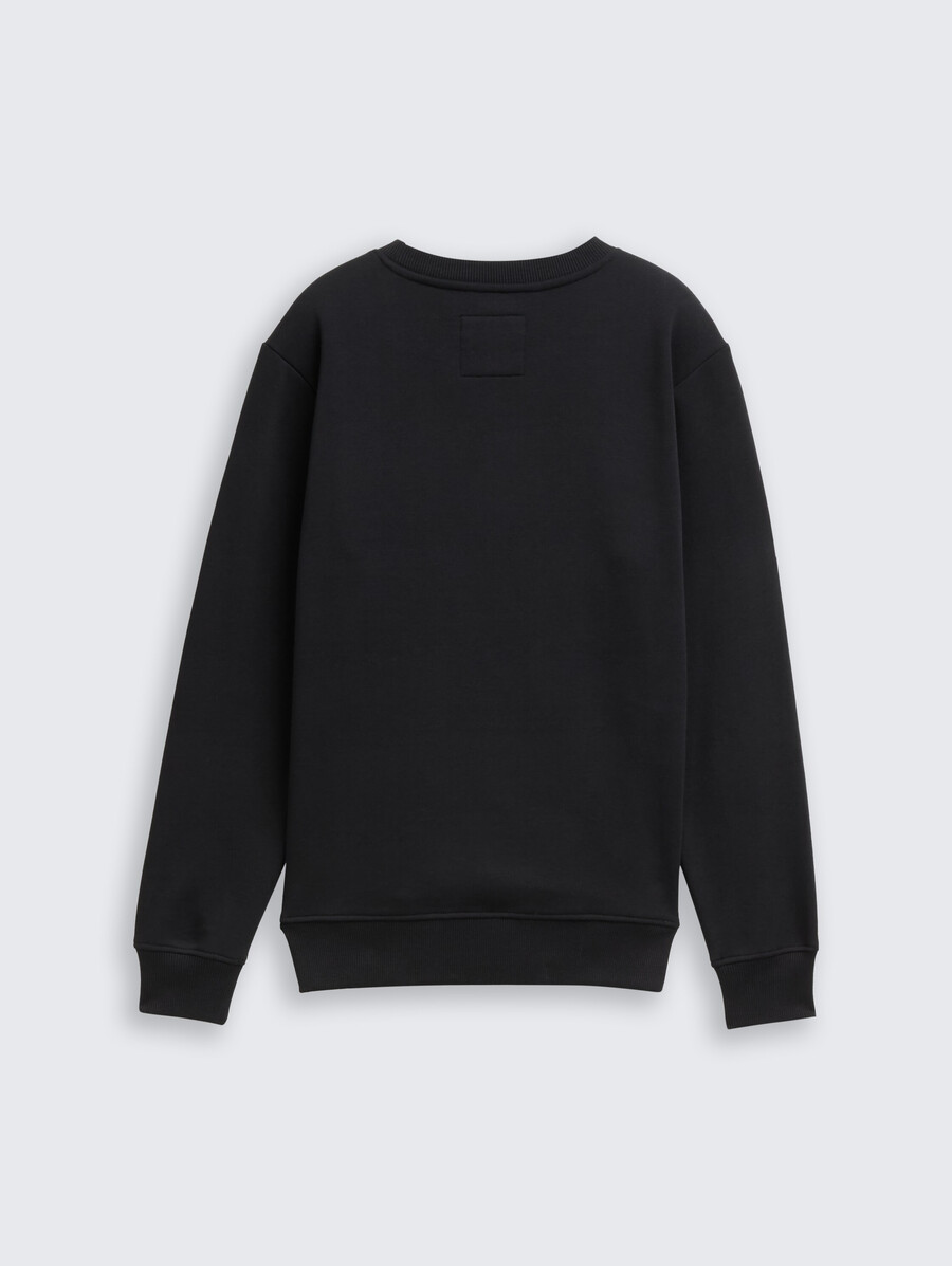 sweatshirt mit motivdruck