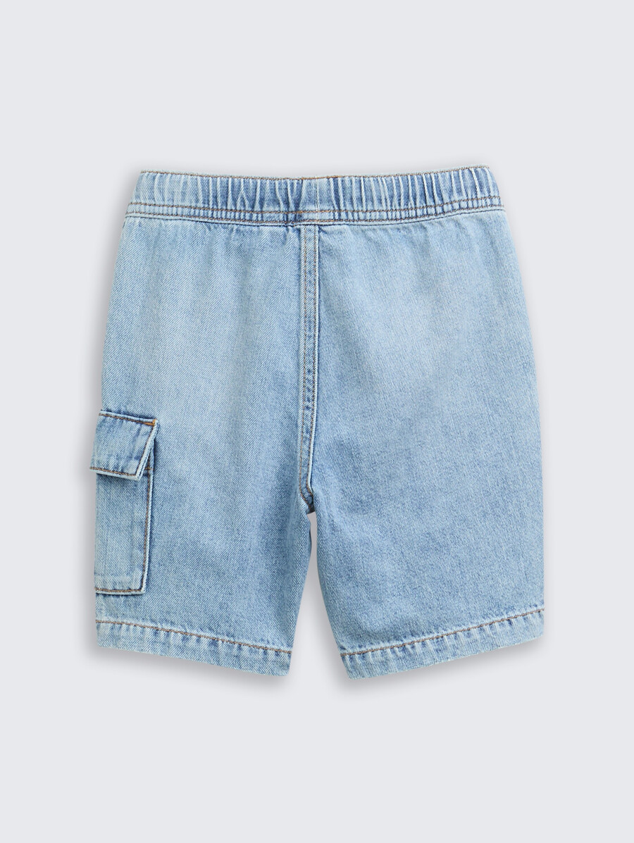 jeansshorts mit kordelzug