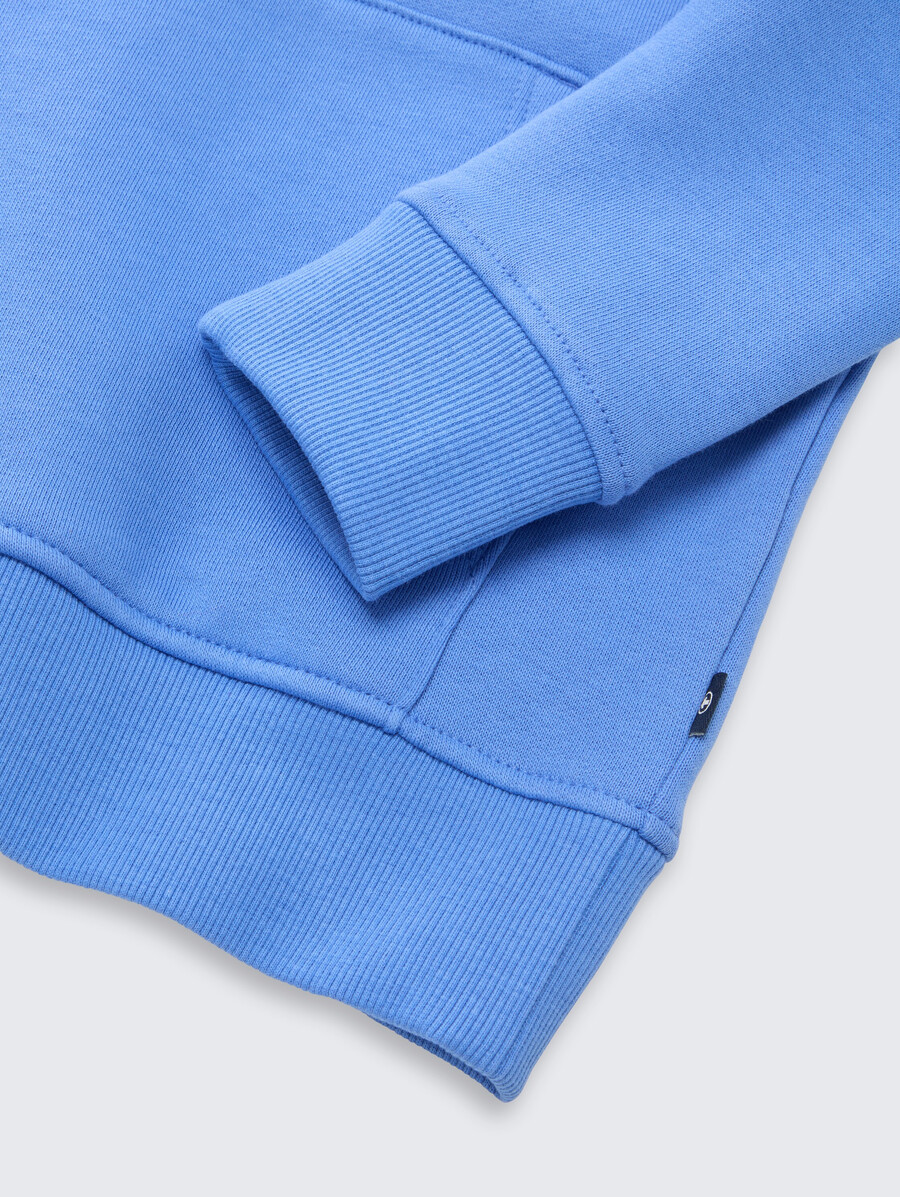 kapuzenpullover mit logodruck