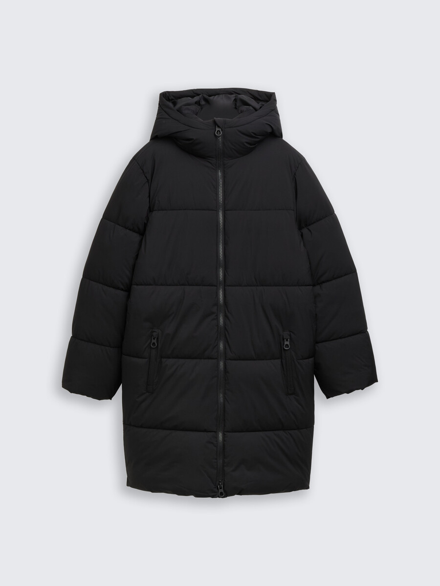 steppjacke mit kapuze