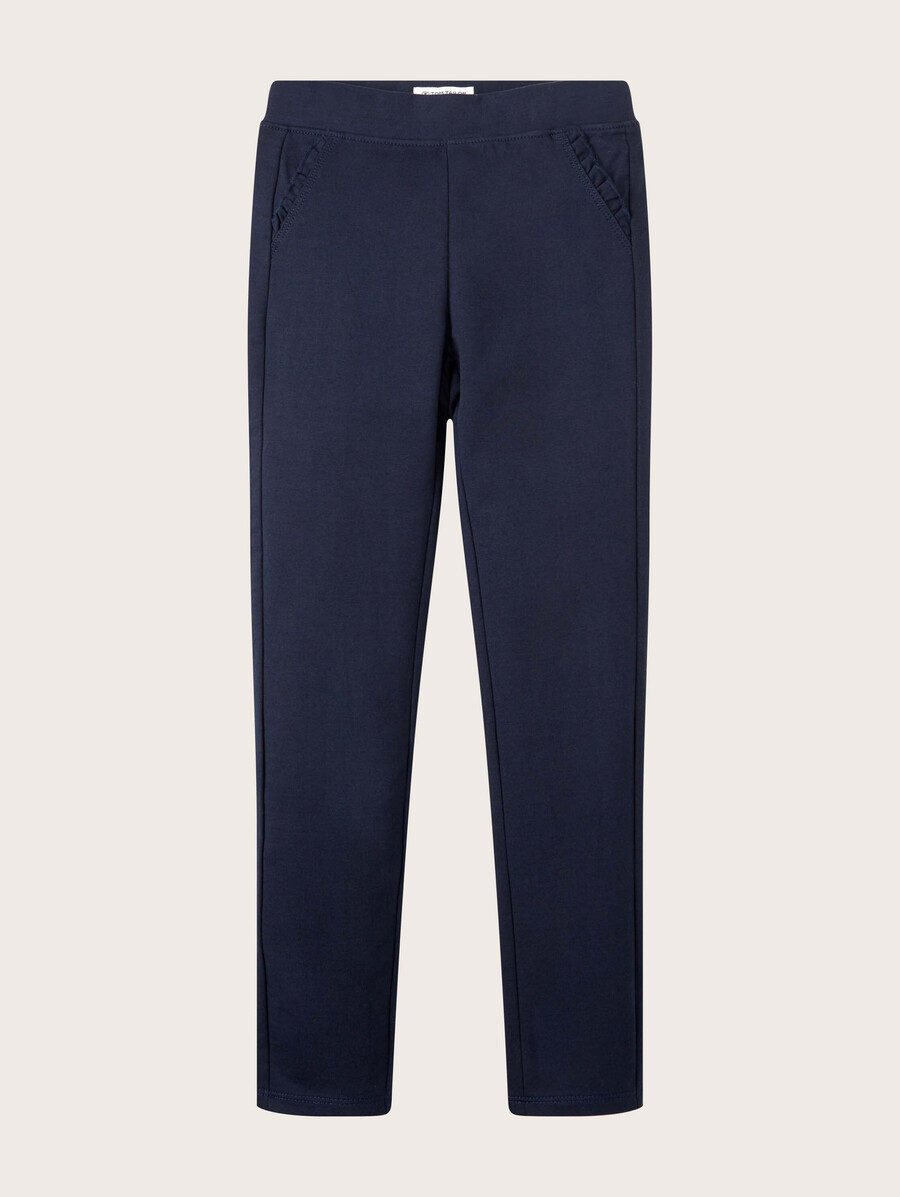 einfarbige leggings