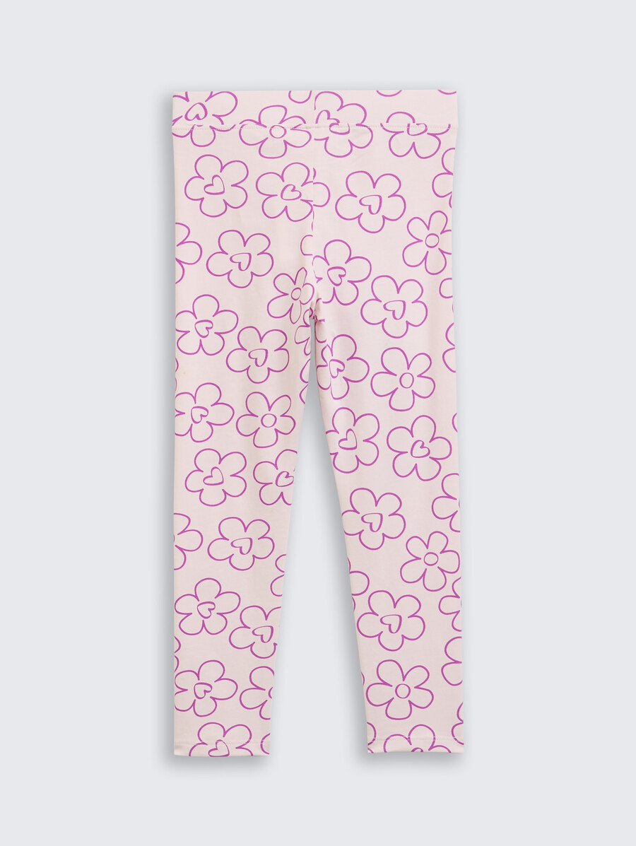 leggings mit blumenmuster