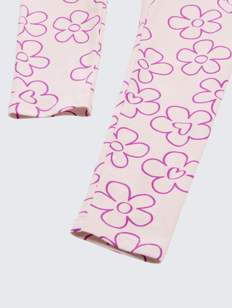 leggings mit blumenmuster