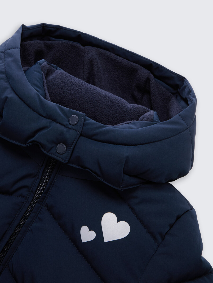 steppjacke mit gürtel