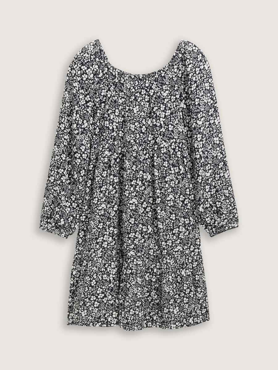 minikleid mit blumenmuster