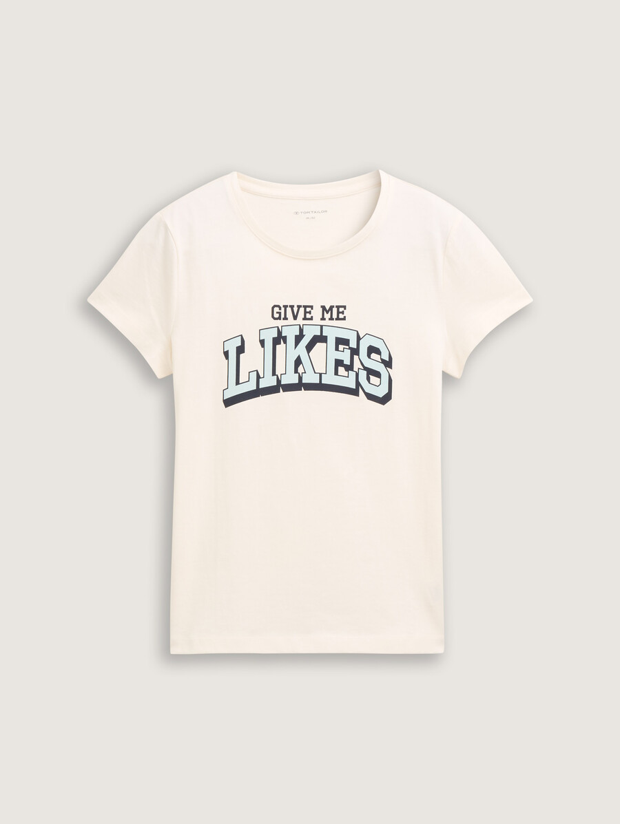 t-shirt mit aufdruck
