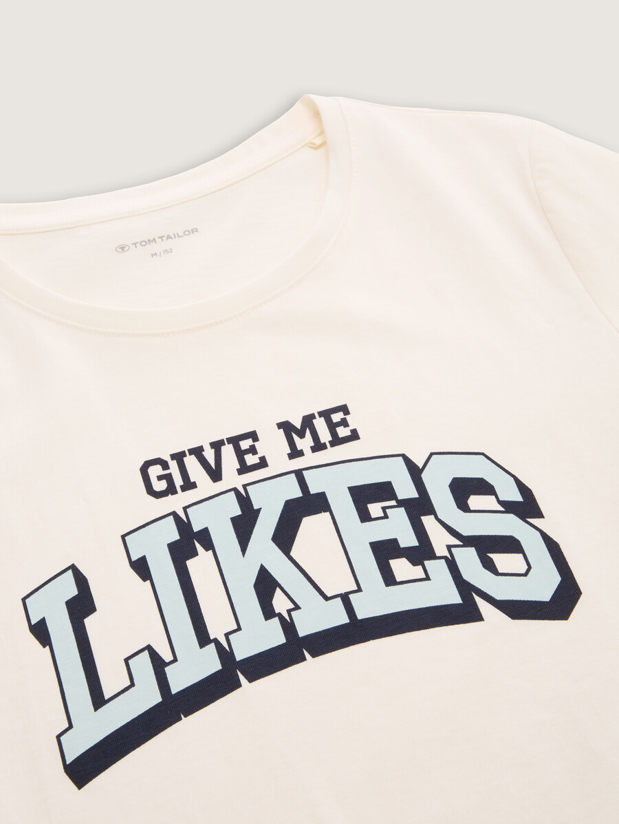 t-shirt mit aufdruck