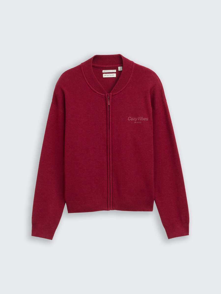 bomberjacke mit reißverschluss