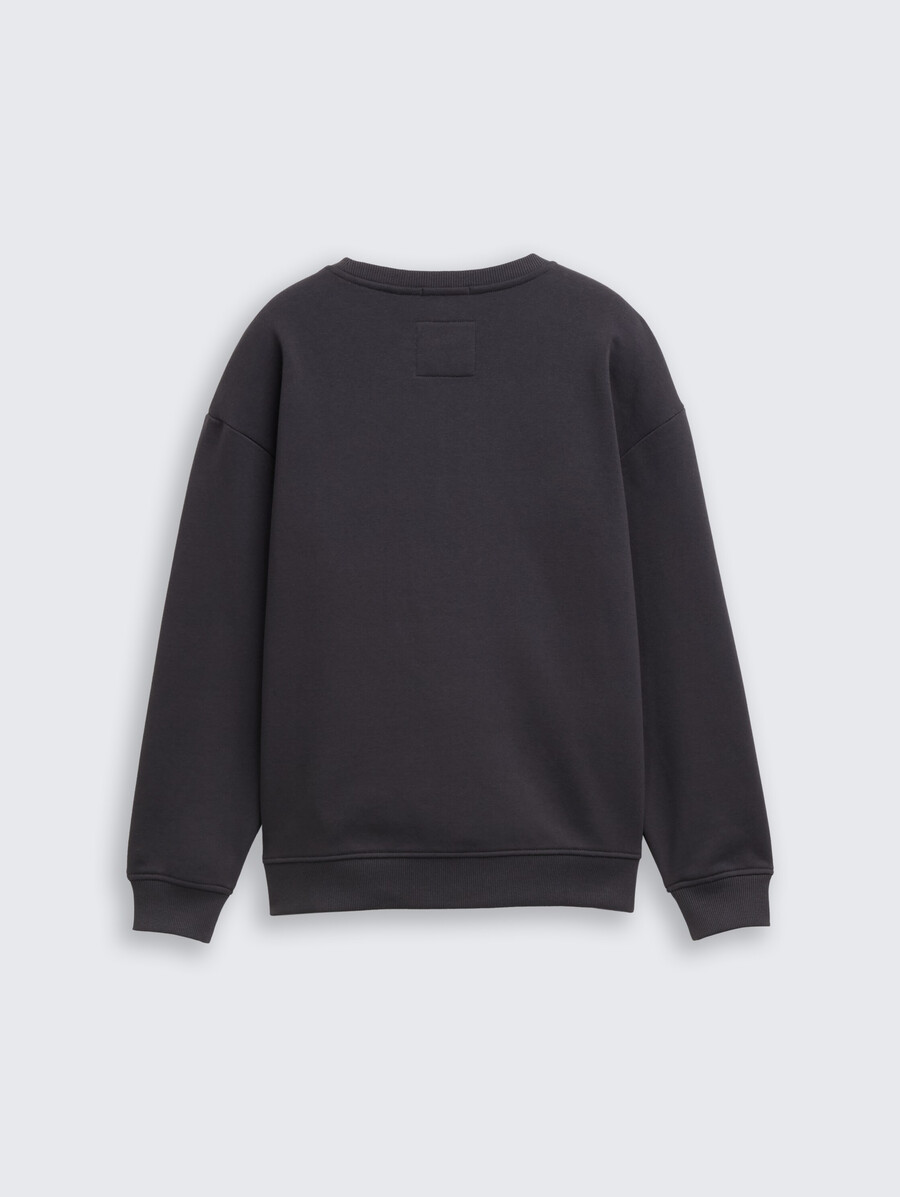 oversized sweatshirt mit applikation