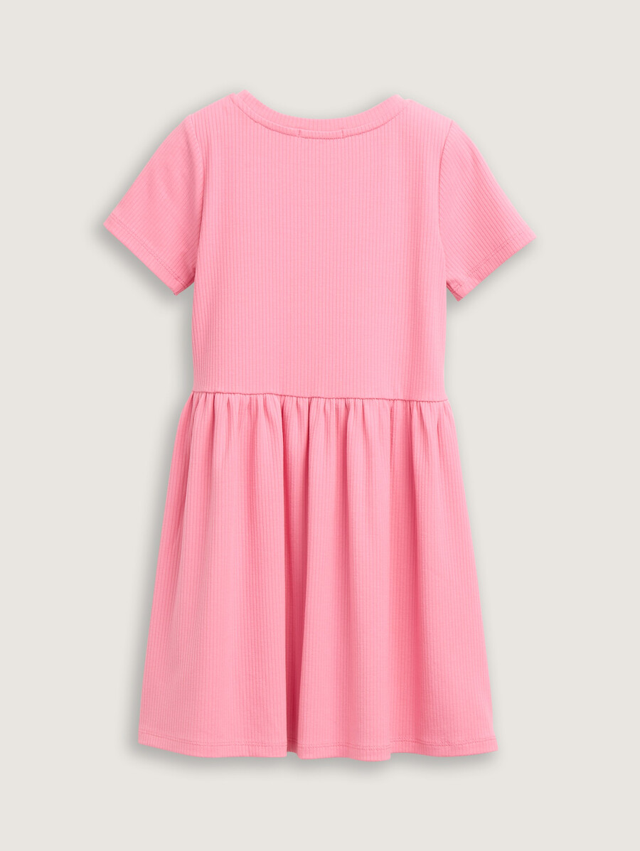 minikleid mit rippstruktur