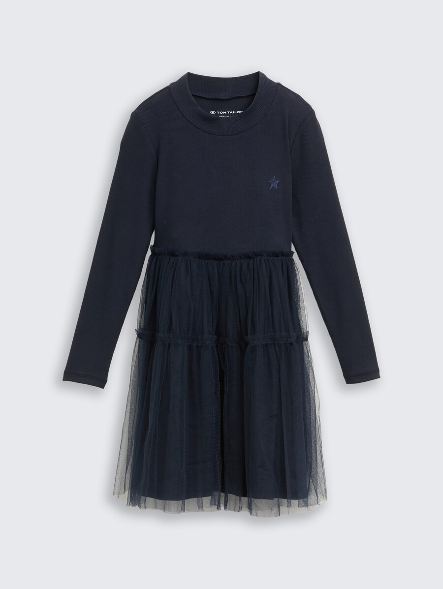 minikleid mit tüllrock