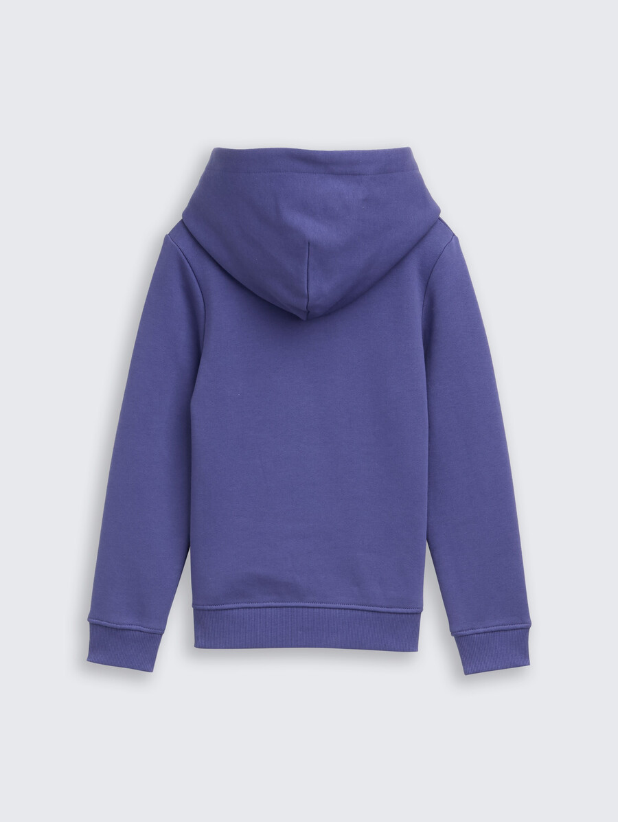 kapuzenpullover mit logodruck