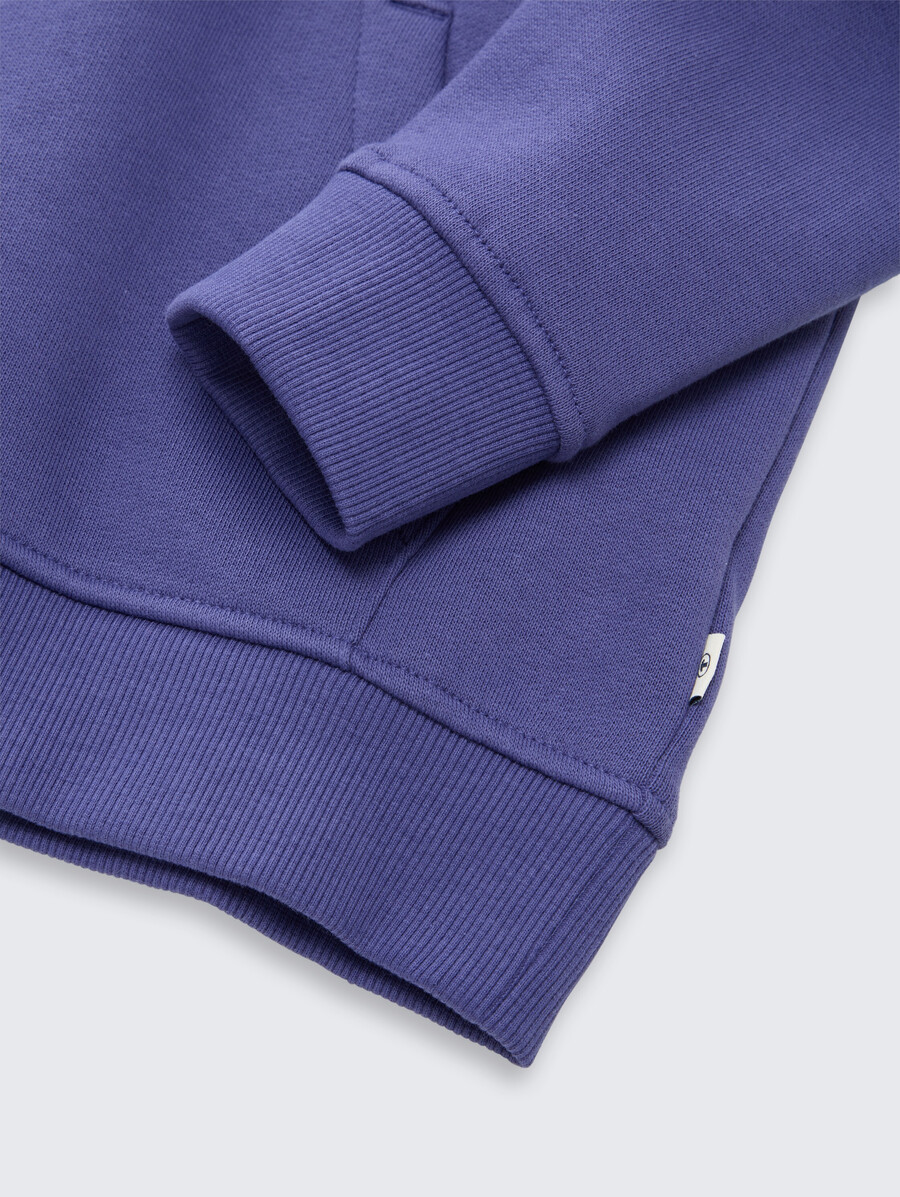 kapuzenpullover mit logodruck
