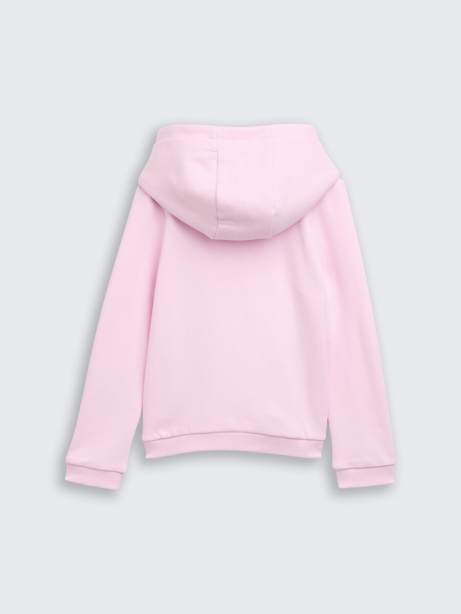kapuzenpullover mit wendbaren pailletten